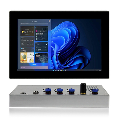 12 Inch Waterproof IP69K Panel PC I3-6100U Dual Core 2.4GHz Industrial Panel Computer
