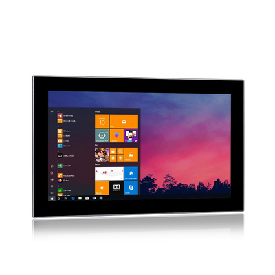 All In One Ultra Thin Industrial Panel PC HMI 15.6 Inch 64GB SSD