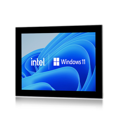 15&quot; Wall Mounting Rugged Panel PC X86 Windows11 Fanless Capacitive Touch Screen IP65