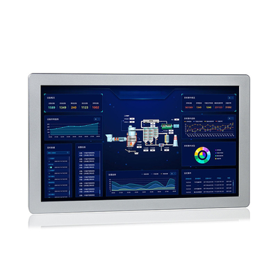 21.5&quot; Industrial Waterproof Panel PC Resistive Touch Screen Windows / Linux