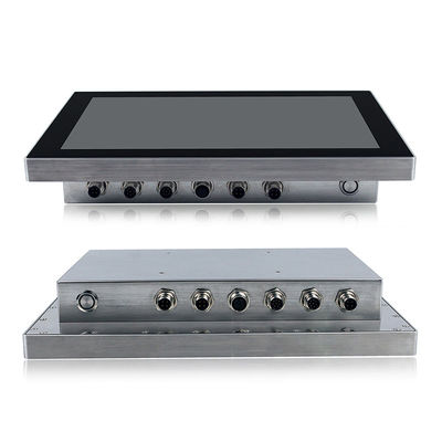 Stainless Steel 304 12in IP69K Panel PC Waterproof IO Cables