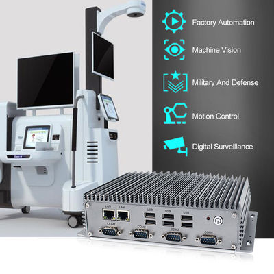 25W 16GB 8Th Gen Core I7 8565U Industrial Embedded Box PC 9V-36V