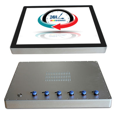 Wall Mount Outdoor Panel Pc , 19in 1500nits Industrial All In One Computer