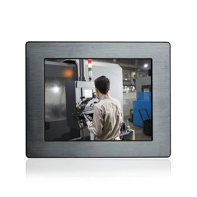 450nits Ubuntu Linux Touch Panel Pc , 8.4 Inch Intel Core I3 6100U Industrial Panel Computer