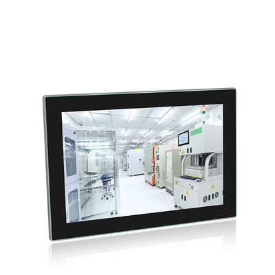 Intel 8th Gen Industrial Touch Screen Pc , Windows I3 Fanless Medical Computer
