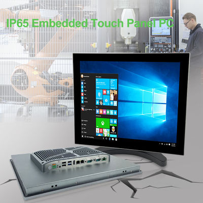 17 Inch RS422 I7 HMI Panel PC Wifi 4G Industrial Touch