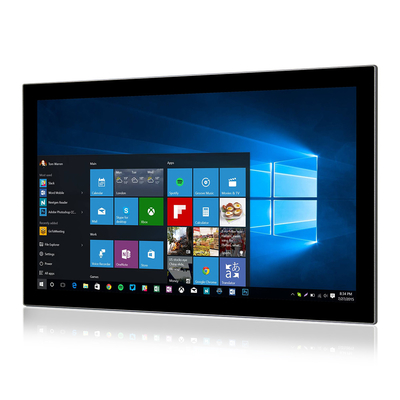 Front IP67 Industrial Touch Computer I3 I5 I7 CPU 24 Inch Panel PC DC IN 9V - 36V