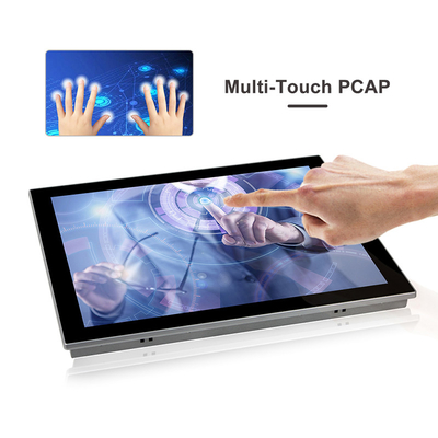 17&quot; LED Windows11 IP66 Waterproof Capacitive Touch Screen Panel PC For Industrial Automation