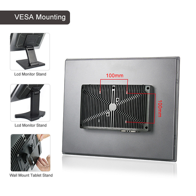 IP65 Waterproof 8th Gen Core I3 Pcap Touch 5G Industrial Panel Pc