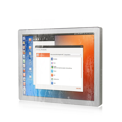 19'' Waterproof Touch Screen PC Windows Industrial PC With 4G RAM 32G SSD