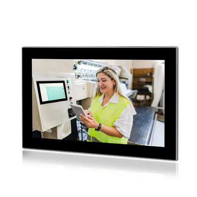 13.3&quot; LCD Fanless Panel PC Intel J6412 1920 X 1080 CE FCC RoHS Certification