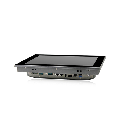 Wall Mount Industrial Touch Screen PC J6412 3*LAN Embedded AIO Front IP65