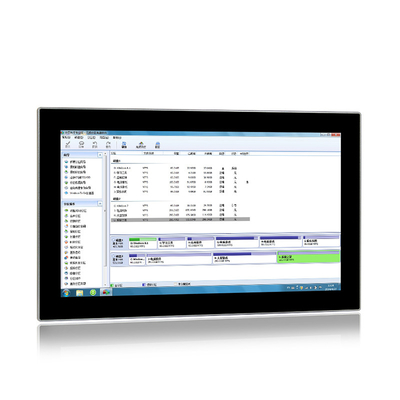 17.3&quot; HMI Panel PC Embedded Fanless Industrial All In One Computer