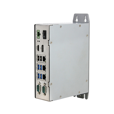 DIN Rail Industrial Mini Computer Fanless Multi Lan 6 USB 2 COM