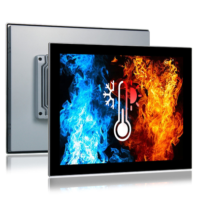High Brightness HMI PCAP Industrial Touch Panel PC All In One Panel