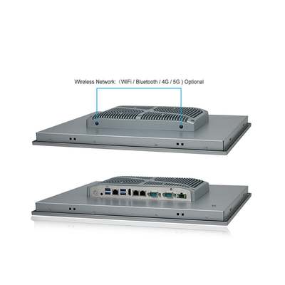 RS485 RS232 J6412 All In One Industrial PC Embedded Capacitive Touch