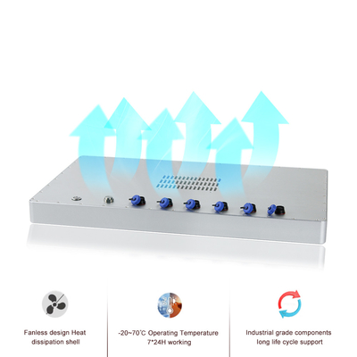 21.5&quot; Industrial Waterproof Panel PC Resistive Touch Screen Windows / Linux