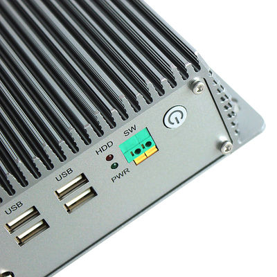 Rugged Small Industrial Computer LAN 4 COM 8 USB RS232 RS485 8th CPU 2