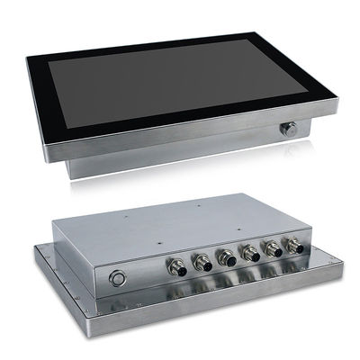 HMI 12&quot; Industrial All In One Pc Touch Screen 1280 * 800 I3 Panel Pc