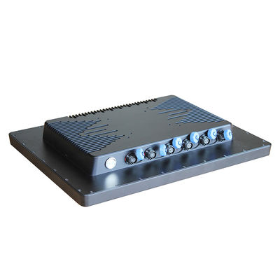 Sealed Ip66 Waterproof Panel Mount Computer , Fanless Marine Panel Pc