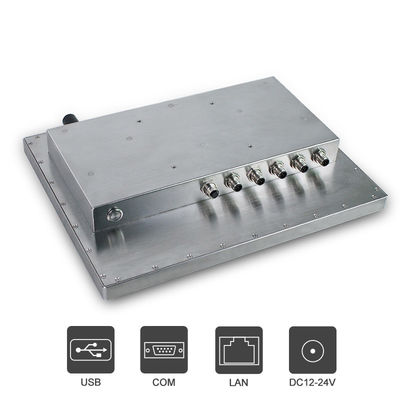 15inch I5 6200u Inox Industrial Panel Pc With Touch Screen Food Packing Use
