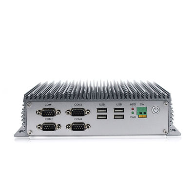 Intel 8th 4305U Industrial Embedded Box PC , 4 COM 9-36V Intel Industrial Pc