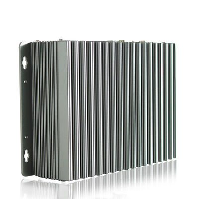 15W Fanless X86 Mini Industrial Embedded Box PC J1900 2 X LAN 6 X USB 4 X RS232