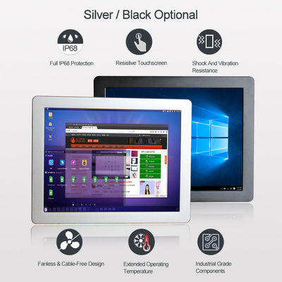 OEM Linux IP68 Waterproof Touch Screen PC Wall Mounting For Harsh Environment