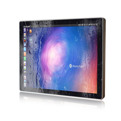 Ip66 Waterproof Flat Touch Screen Computers , Outdoor 19&quot; Fanless Hmi Panel Pc