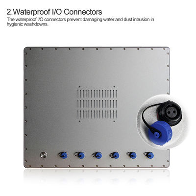 Dust Proof HMI Panel PC 10 Point Capacitive Touch For Industrial 4.0