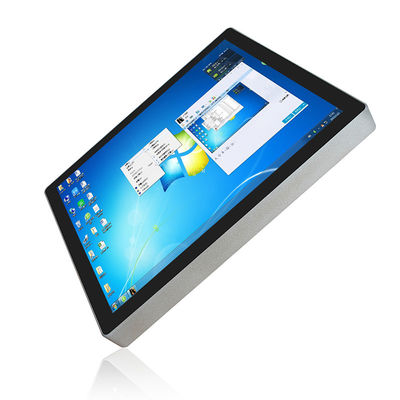 Ip66 Waterproof Flat Touch Screen Computers , Outdoor 19&quot; Fanless Hmi Panel Pc