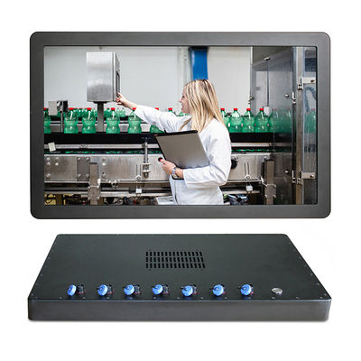 Rugged 21.5&quot; Windows10 IP67 Panel PC Resistive Touch Screen