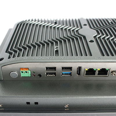 Intel 8th Gen Industrial Touch Screen Pc , Windows I3 Fanless Medical Computer