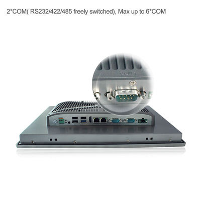 Linux Rugged 15in Industrial Touch Panel PC For Harsh Environment