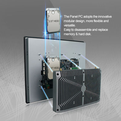 Intel I7 8565U Tpm Industrial All In One Touchscreen PC RS232
