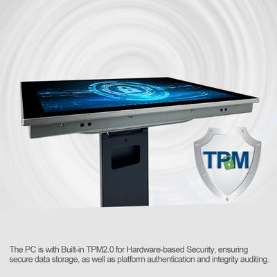 17 Inch RS422 I7 HMI Panel PC Wifi 4G Industrial Touch