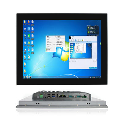 Front IP65 I7 8th Gen Waterproof Touch Screen PC Panel Mounted