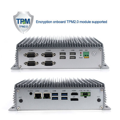 Dual Core 2.1GHz Fanless Embedded Computer Mini Box Pc Windows 10
