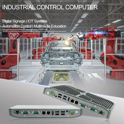 RS232 TPM2.0 Industrial Embedded Box PC For Cnc Plasma Machine MSATA 64G SSD