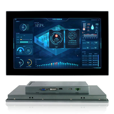 400cd/M2 AC240V Industrial Touch Screen Monitor  17.3" VESA 100X100