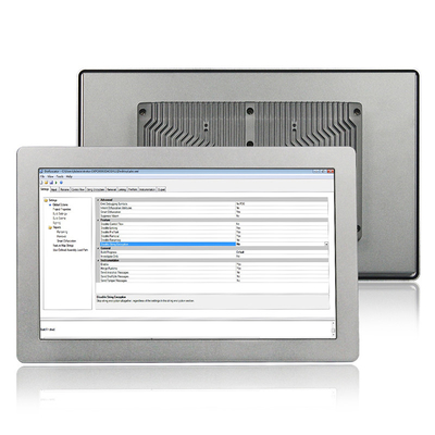 Fanless Embedded HMI Panel PC TPM2.0 15.6 Inch 1500nits For Control System