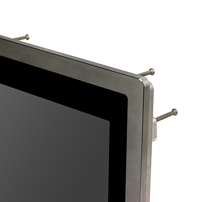 IP69K Embedded Capacitive Touch Monitor 13.3&quot; Stainless Washable 1920*1080
