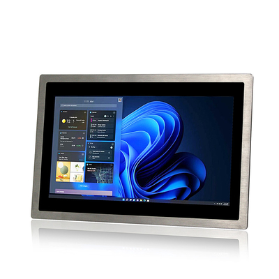 IP69K Embedded Capacitive Touch Monitor 13.3&quot; Stainless Washable 1920*1080