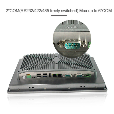 OEM Waterproof Touch Screen PC IP66 HMI Panel Pc With USB 3.0