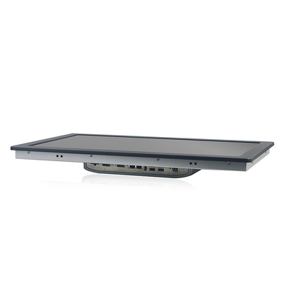 PCAP Touch Embedded Fanless Industrial Panel PC Computer Wall Mount Front IP65