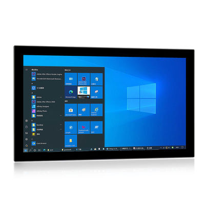 Quality J1900 CPU Industrial Panel PC Capacitive Touch 24 Inch Front IP66 Waterproof factory