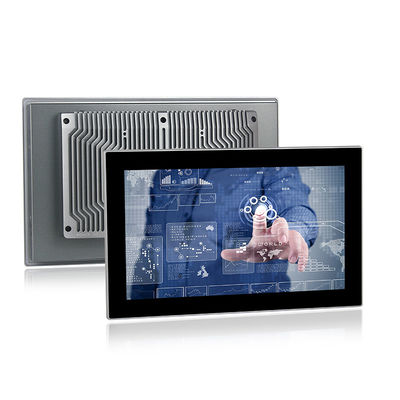 Quality 1920×1080 Resolution Touch Screen HMI Computer Fanless All In One Pc For Industrial Solutions factory