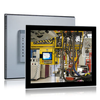 Quality 17inch Capacitive Touch Monitor Industrial With Display Brightness 400 24VDC factory