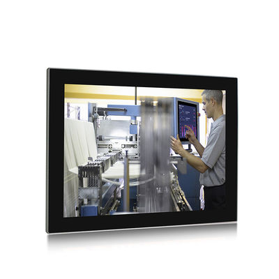 Quality DC9V-36V 2 LAN Industrial Touch Panel PC IP65 Waterproof factory