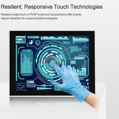 Quality Anti Corrosion 15" Fanless Industrial Panel Pc , SS304 Touch Panel Computer factory